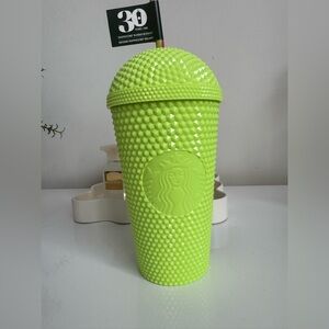 New Starbucks 30th Anniversary Frappuccino Studded Bling Cold Cup 16oz